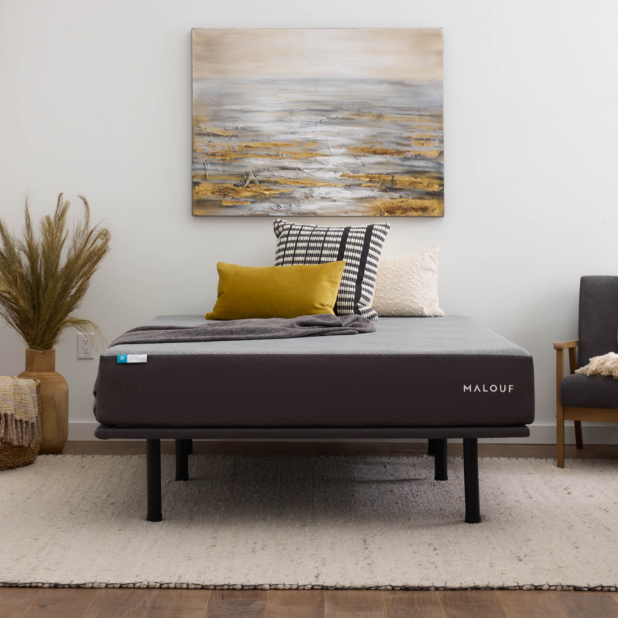 Upholstered Highrise™ Bed Frame