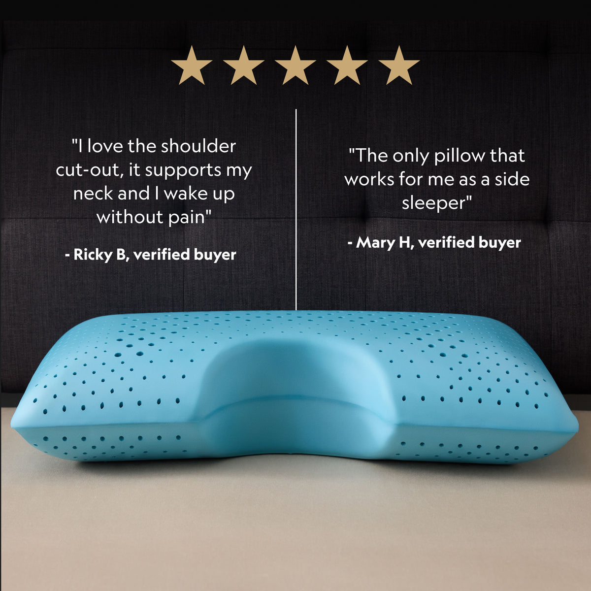 Shoulder Zoned Dough® Pillow