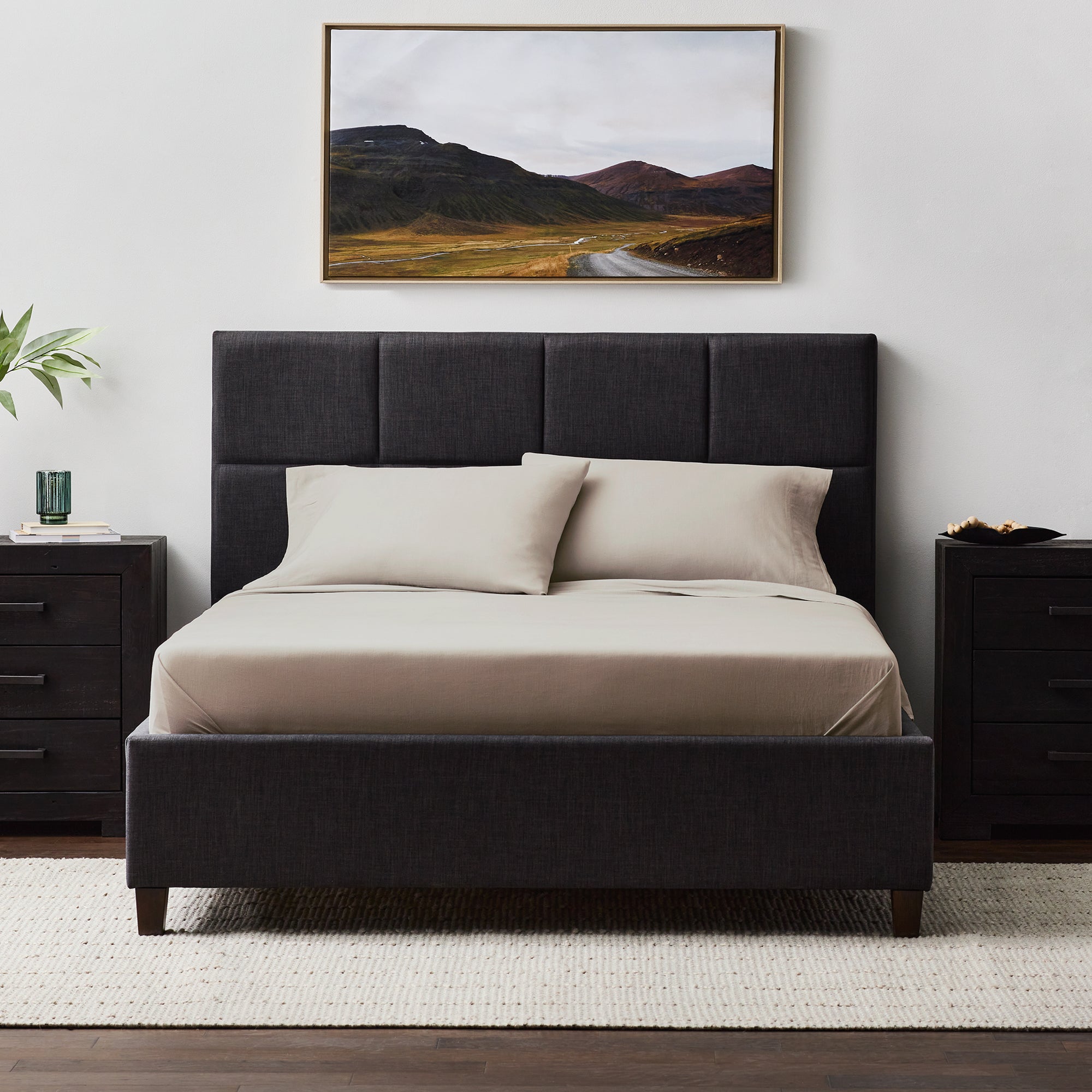 Linen-Weave Cotton Sheet Set