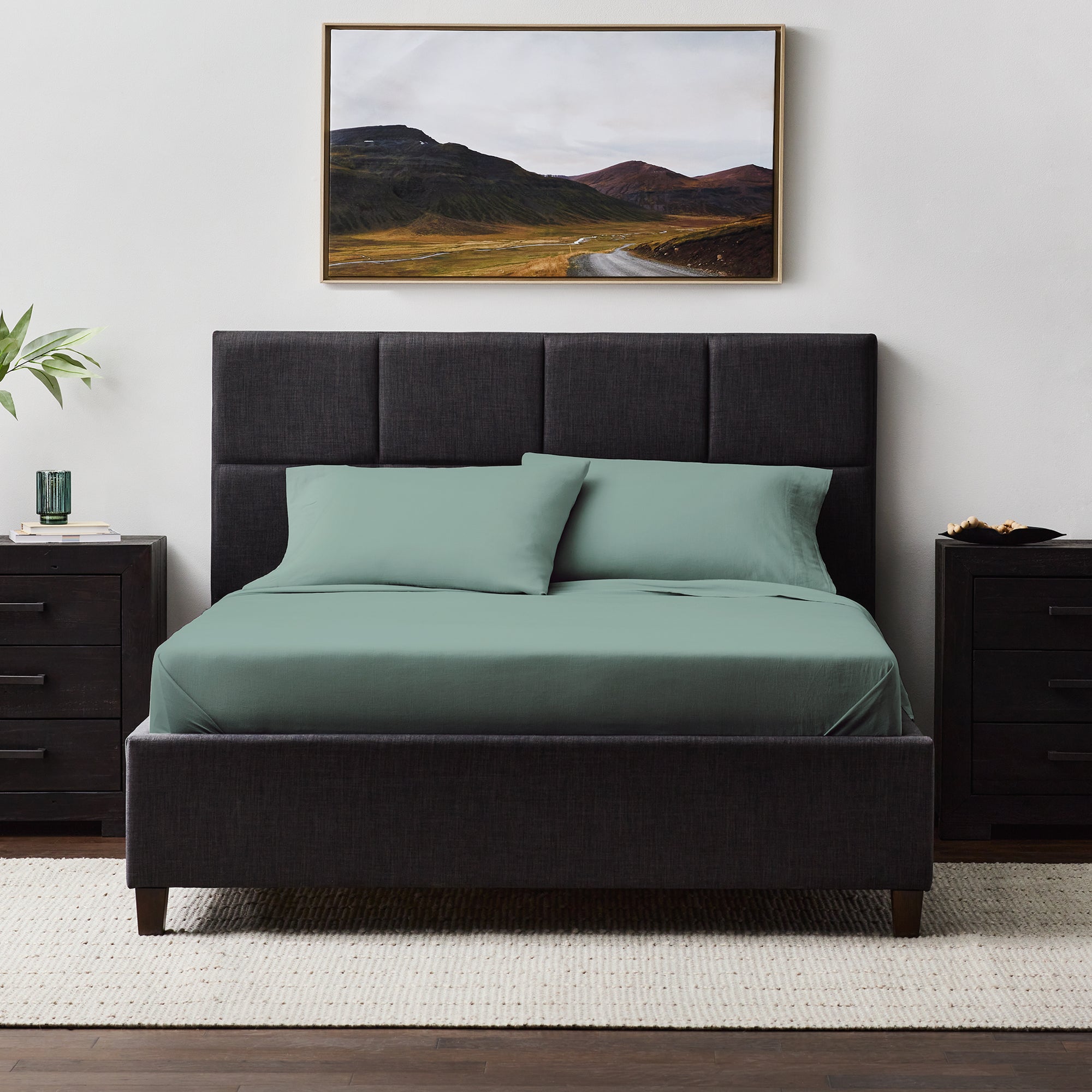 Linen-Weave Cotton Sheet Set
