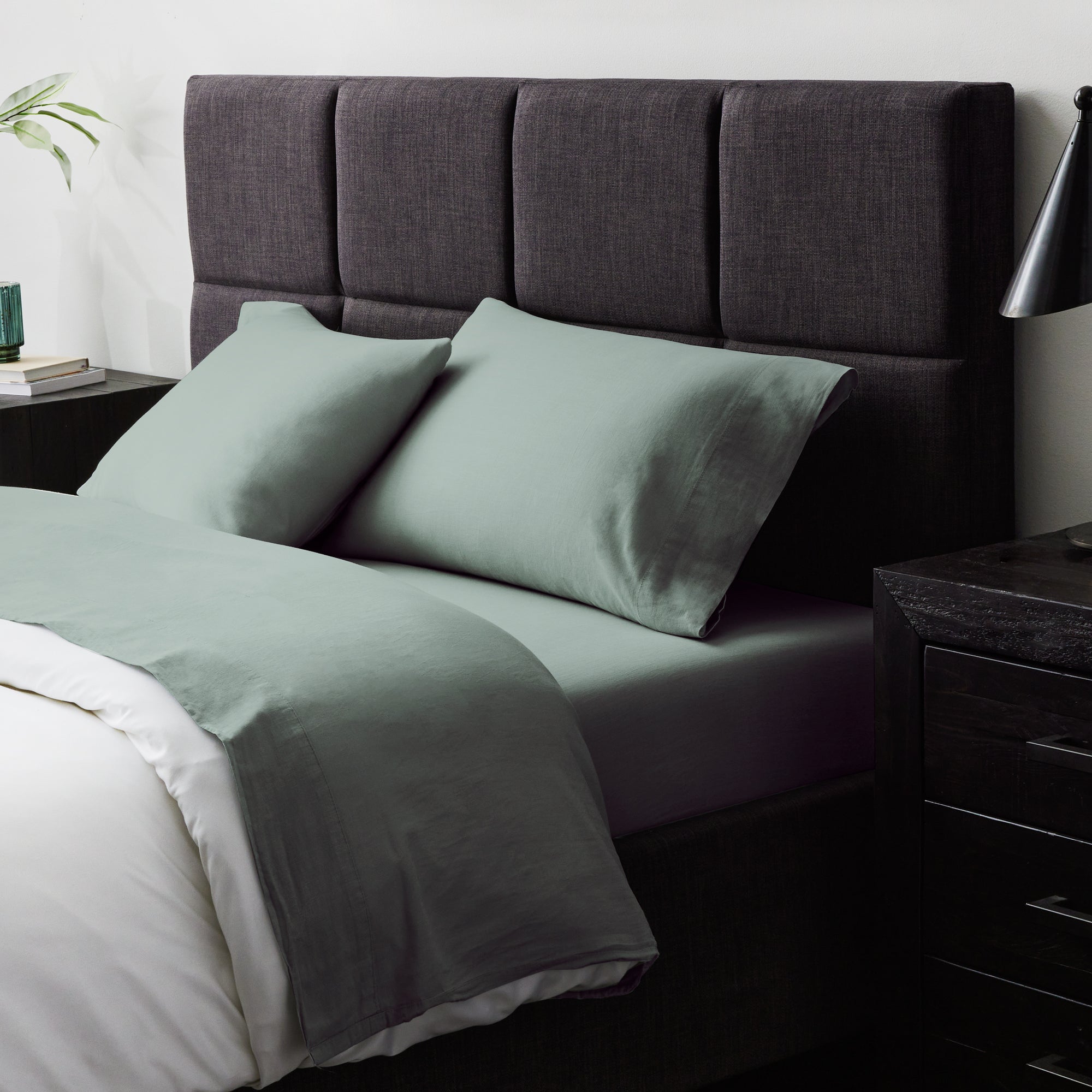 Linen-Weave Cotton Sheet Set