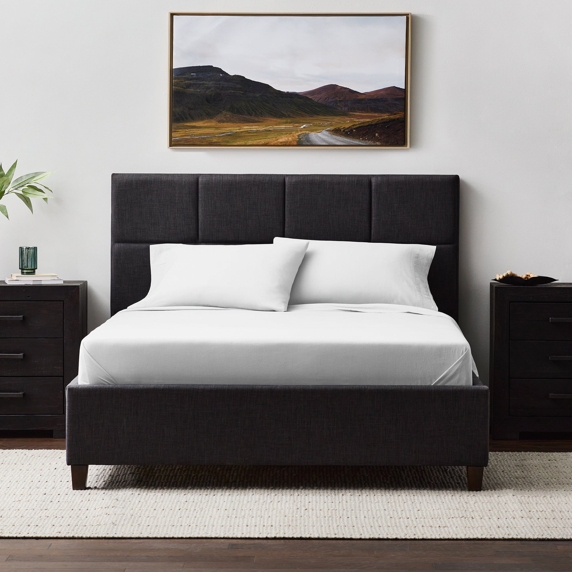 Linen-Weave Cotton Sheet Set