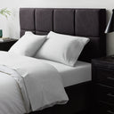 Linen-Weave Cotton Sheet Set