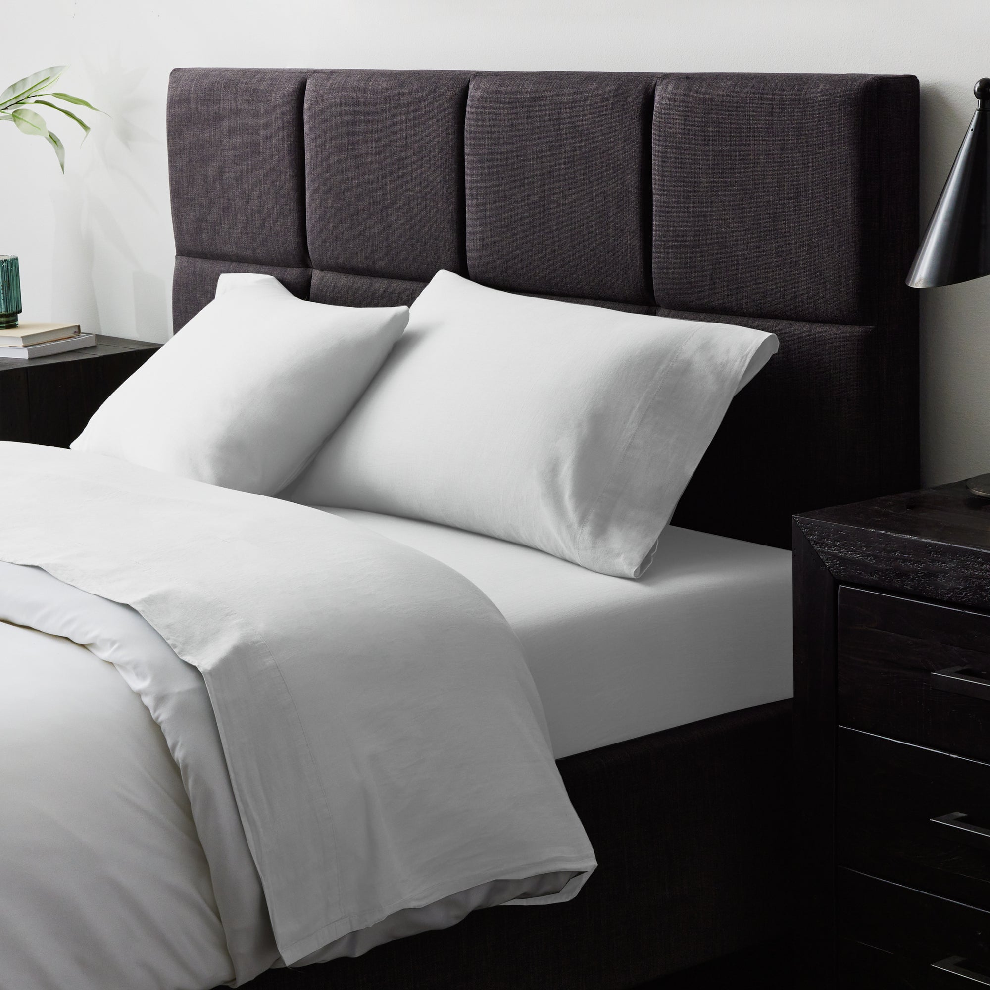 Linen-Weave Cotton Sheet Set
