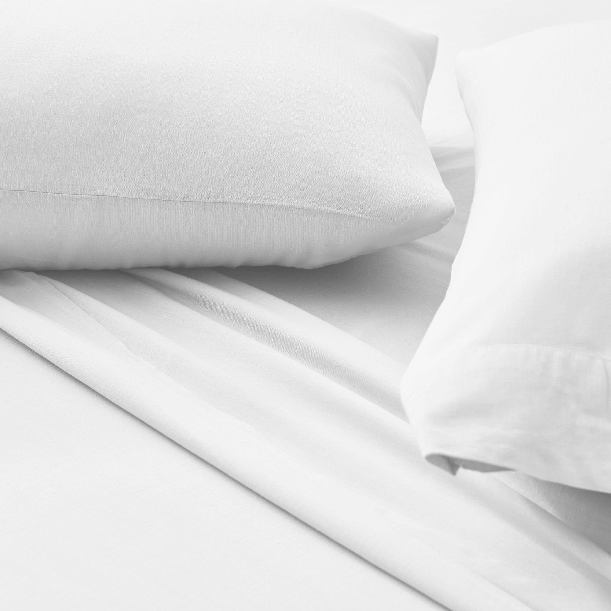 Linen-Weave Cotton Sheet Set