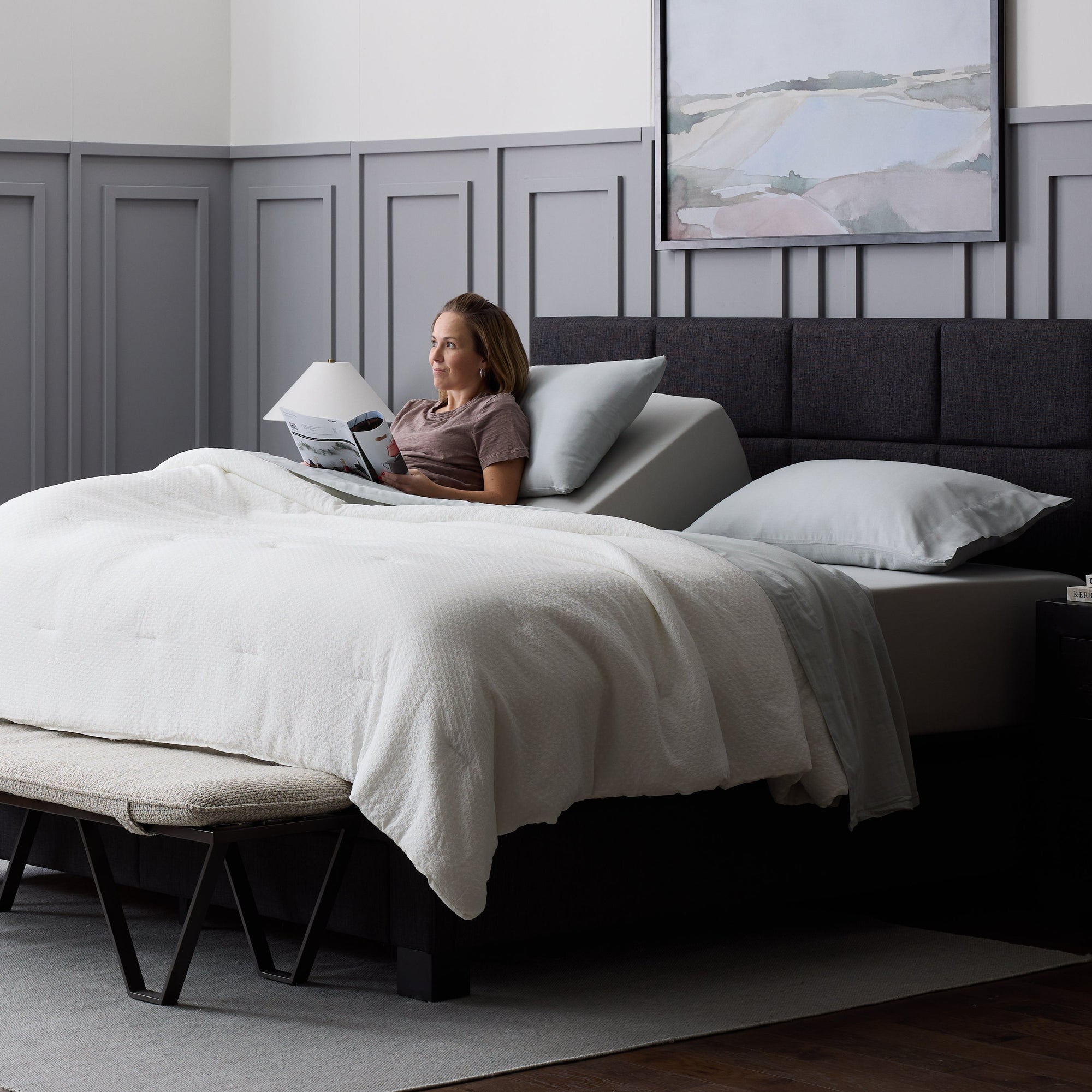 Linen-Weave Cotton Sheet Set