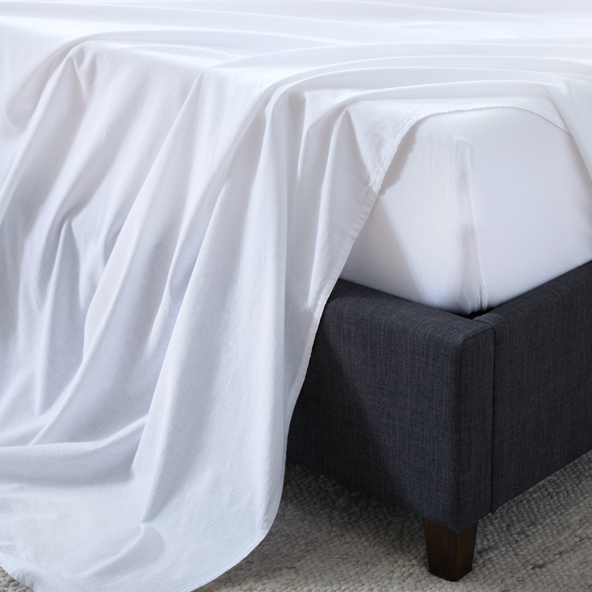 Linen-Blend Sheet Set