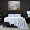 Linen-Blend Sheet Set